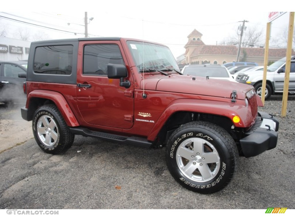 Red Rock Crystal Pearl 2008 Jeep Wrangler Sahara 4x4 Exterior Photo #57527920