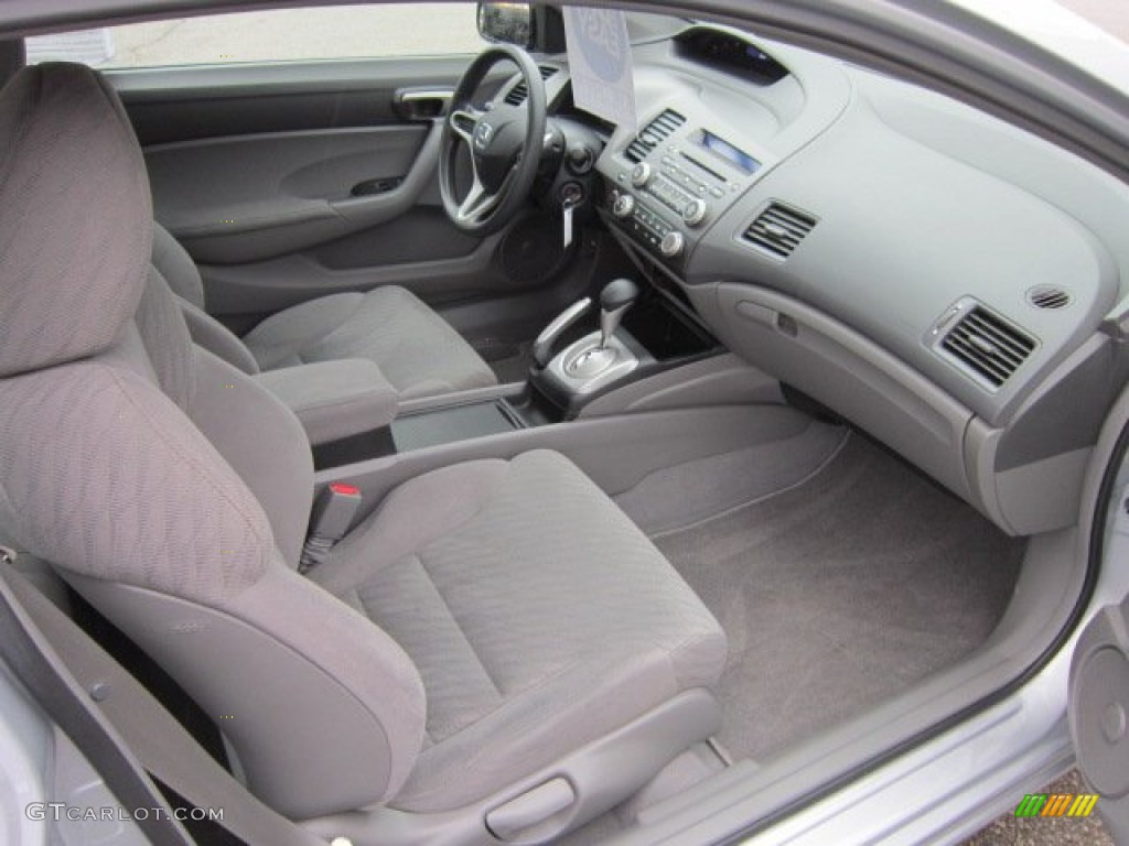 Gray Interior 2011 Honda Civic LX Coupe Photo #57527962