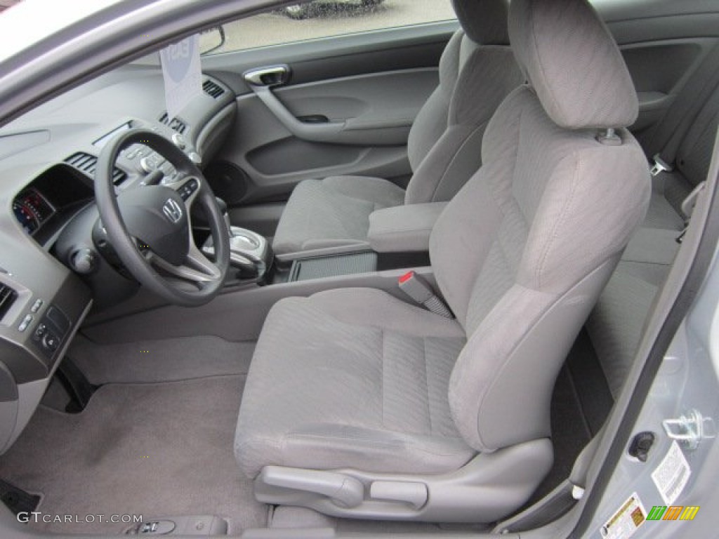 Gray Interior 2011 Honda Civic LX Coupe Photo #57528003