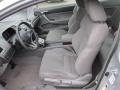 Gray 2011 Honda Civic LX Coupe Interior Color