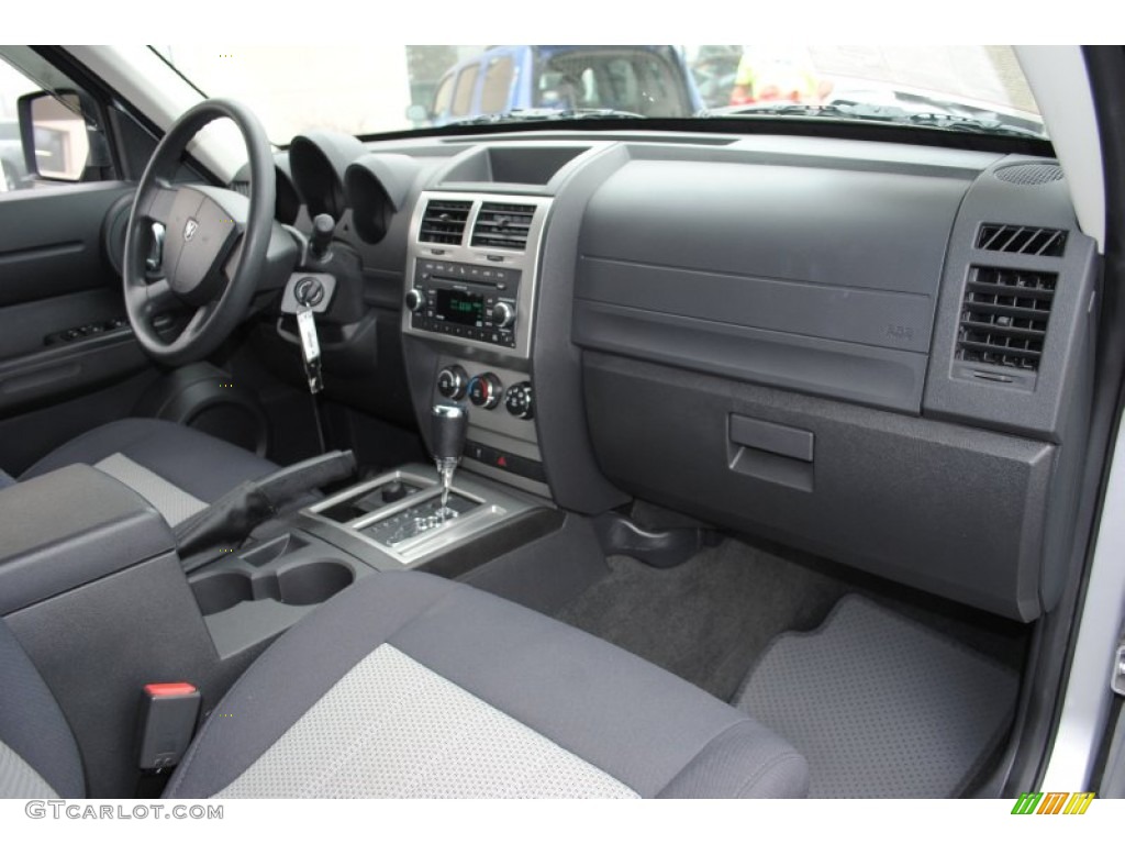2010 Dodge Nitro Heat 4x4 Dark Slate Gray/Light Slate Gray Dashboard Photo #57528349