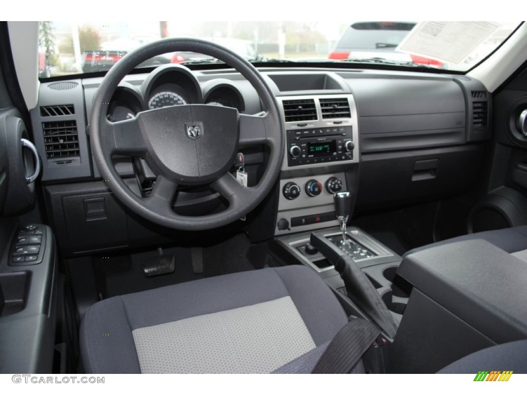2010 Dodge Nitro Heat 4x4 Dark Slate Gray/Light Slate Gray Dashboard Photo #57528391