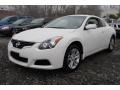 2011 Winter Frost White Nissan Altima 2.5 S Coupe  photo #1