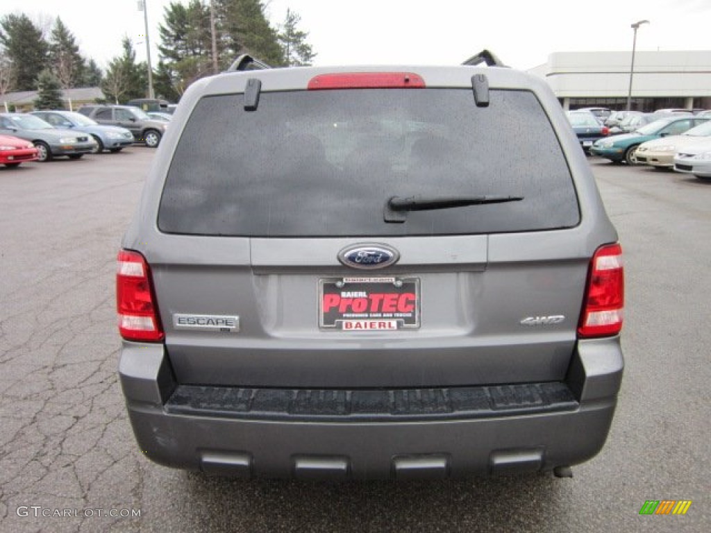 2009 Escape XLT V6 4WD - Sterling Grey Metallic / Charcoal photo #6