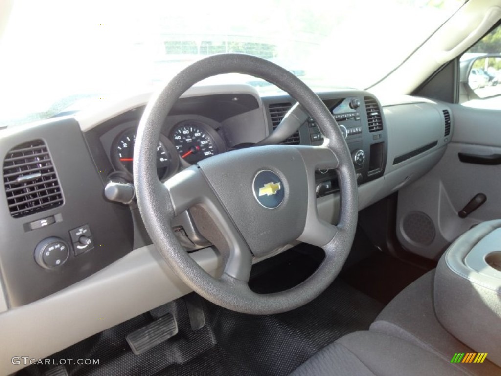 2011 Silverado 1500 Regular Cab - Blue Granite Metallic / Dark Titanium photo #5