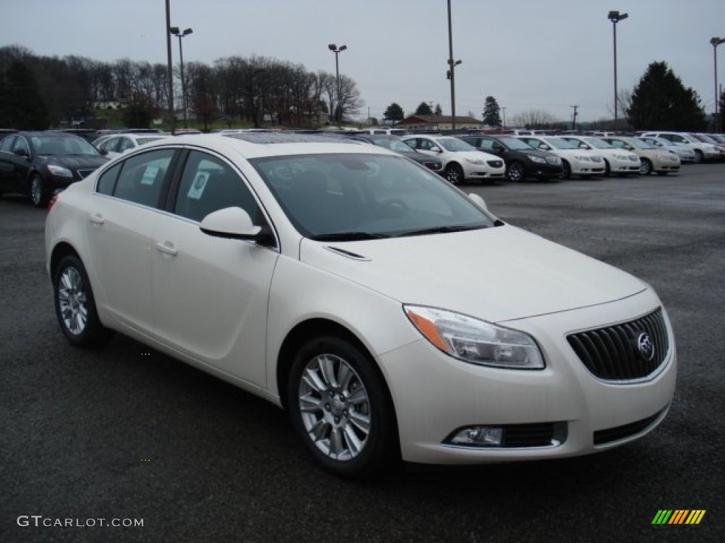 White Diamond Tricoat 2012 Buick Regal Standard Regal Model Exterior Photo #57529495