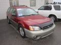 2003 Regatta Red Pearl Subaru Outback Wagon  photo #1