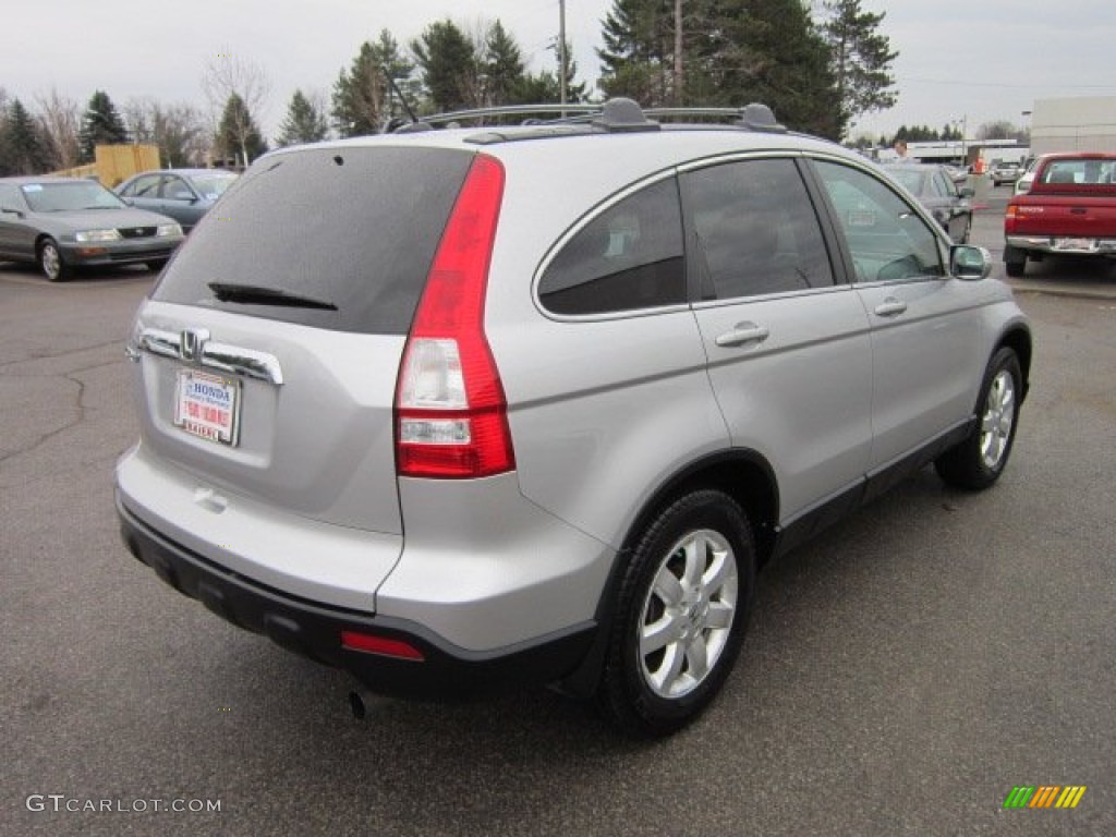 2009 CR-V EX-L 4WD - Alabaster Silver Metallic / Black photo #7