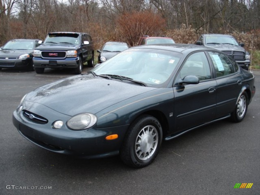 Spruce Green Metallic 1999 Ford Taurus SE Exterior Photo #57529651