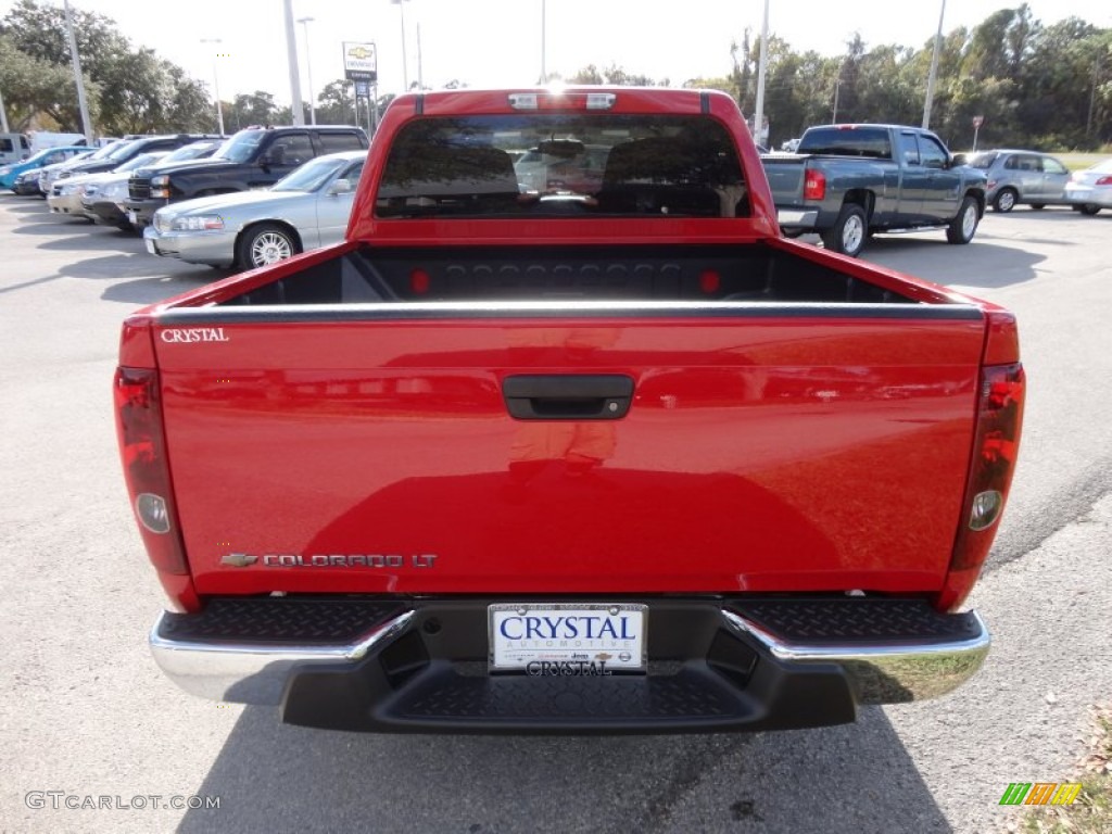 2008 Colorado LT Crew Cab - Victory Red / Ebony photo #7