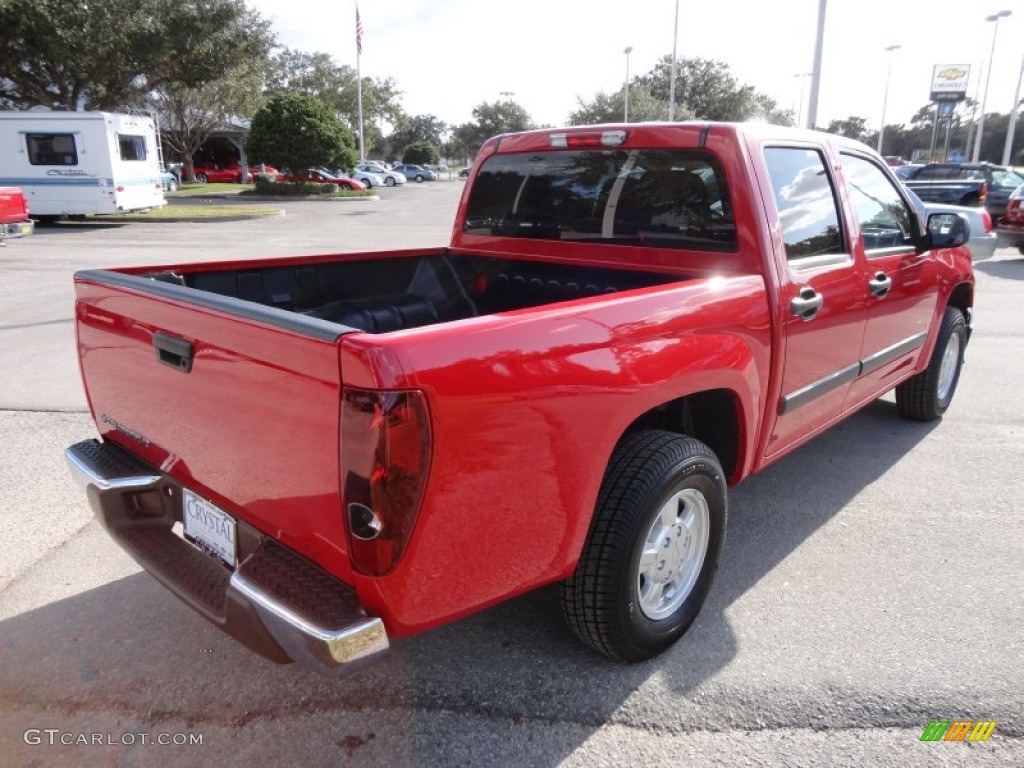 2008 Colorado LT Crew Cab - Victory Red / Ebony photo #8