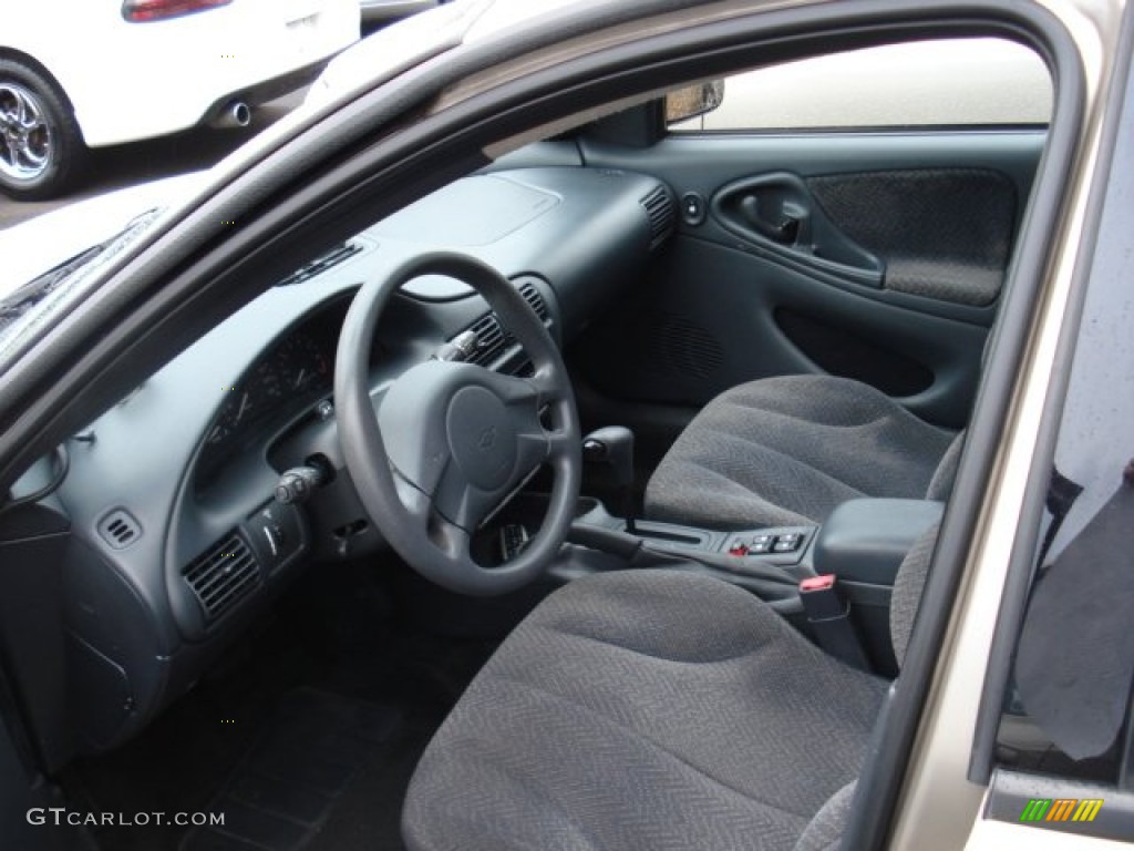 Graphite Gray Interior 2003 Chevrolet Cavalier LS Sedan Photo #57529828