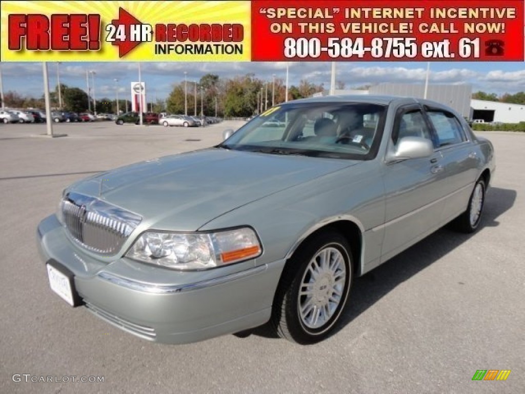 Satellite Silver Metallic Lincoln Town Car