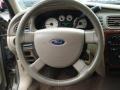 Medium/Dark Pebble 2005 Ford Taurus SEL Steering Wheel