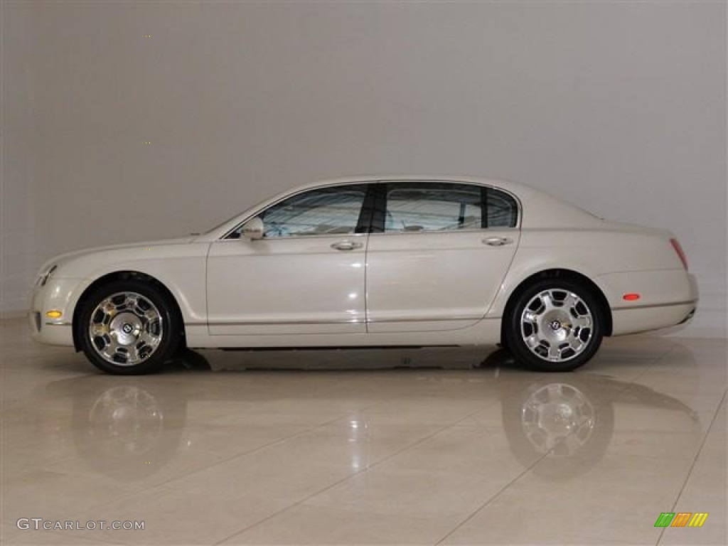 Ghost White Pearlescent 2011 Bentley Continental Flying Spur Standard Continental Flying Spur Model Exterior Photo #57531043