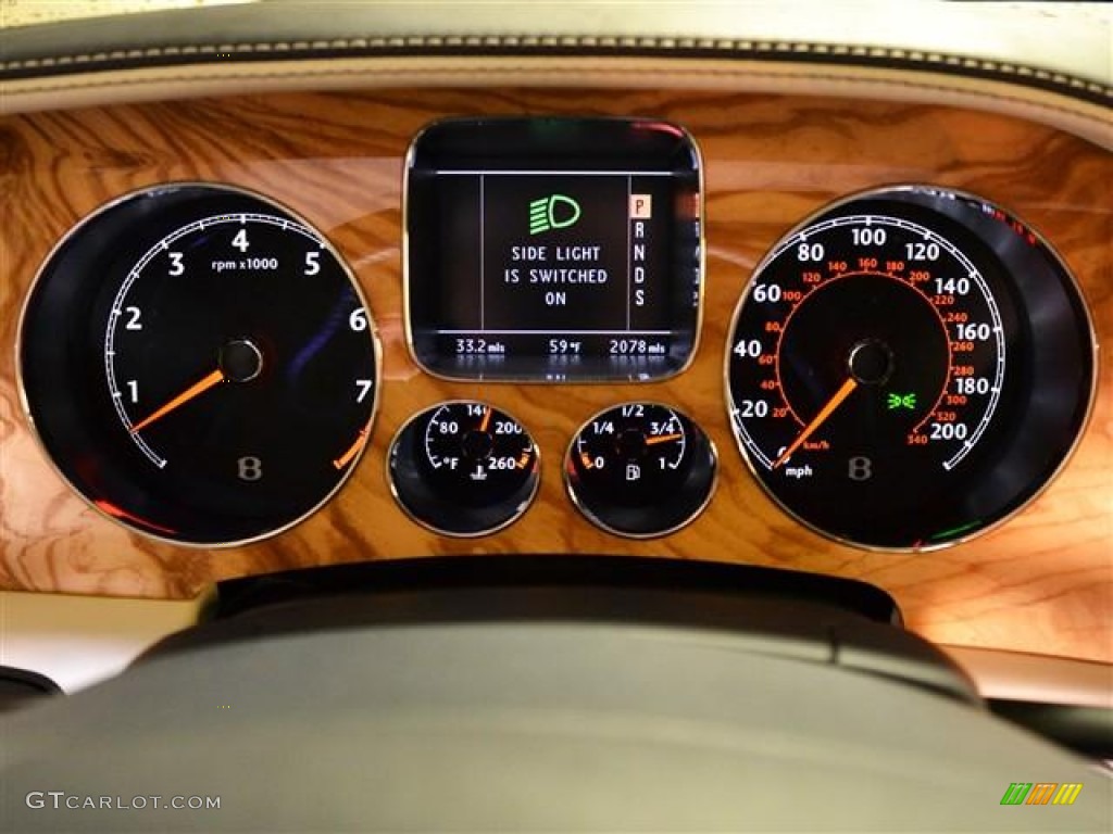 2011 Bentley Continental Flying Spur Standard Continental Flying Spur Model Gauges Photo #57531066
