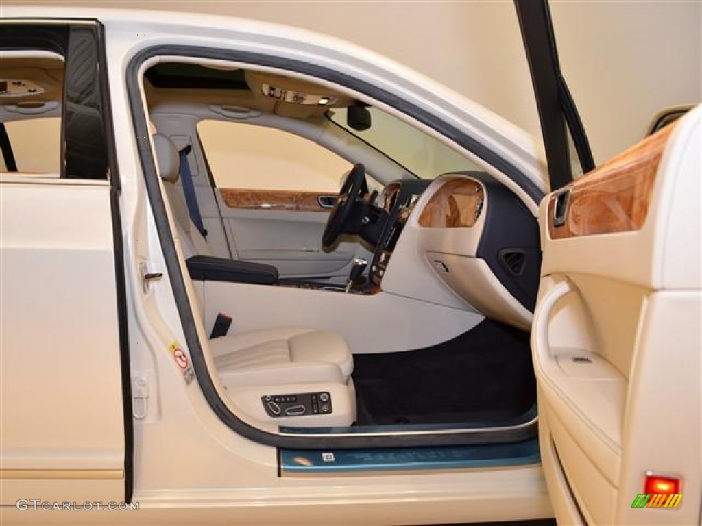 Linen/Imperial Blue Interior 2011 Bentley Continental Flying Spur Standard Continental Flying Spur Model Photo #57531099