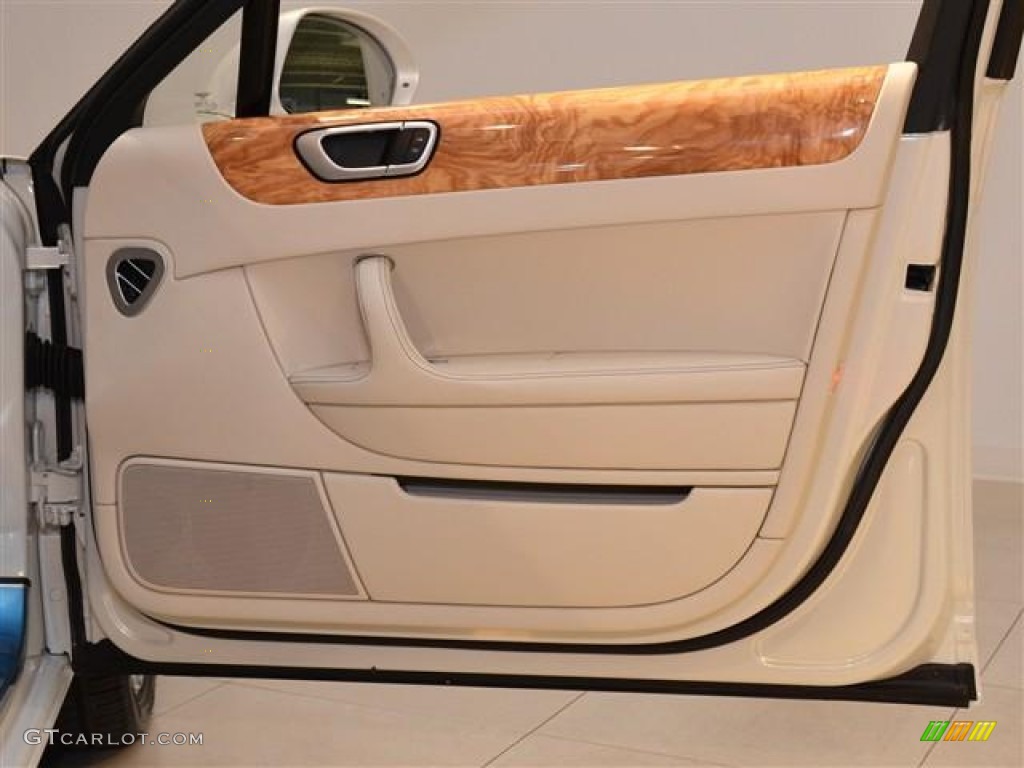 2011 Bentley Continental Flying Spur Standard Continental Flying Spur Model Linen/Imperial Blue Door Panel Photo #57531169