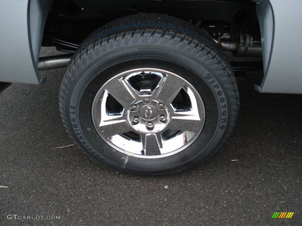 2012 Silverado 1500 LT Crew Cab 4x4 - Silver Ice Metallic / Ebony photo #9