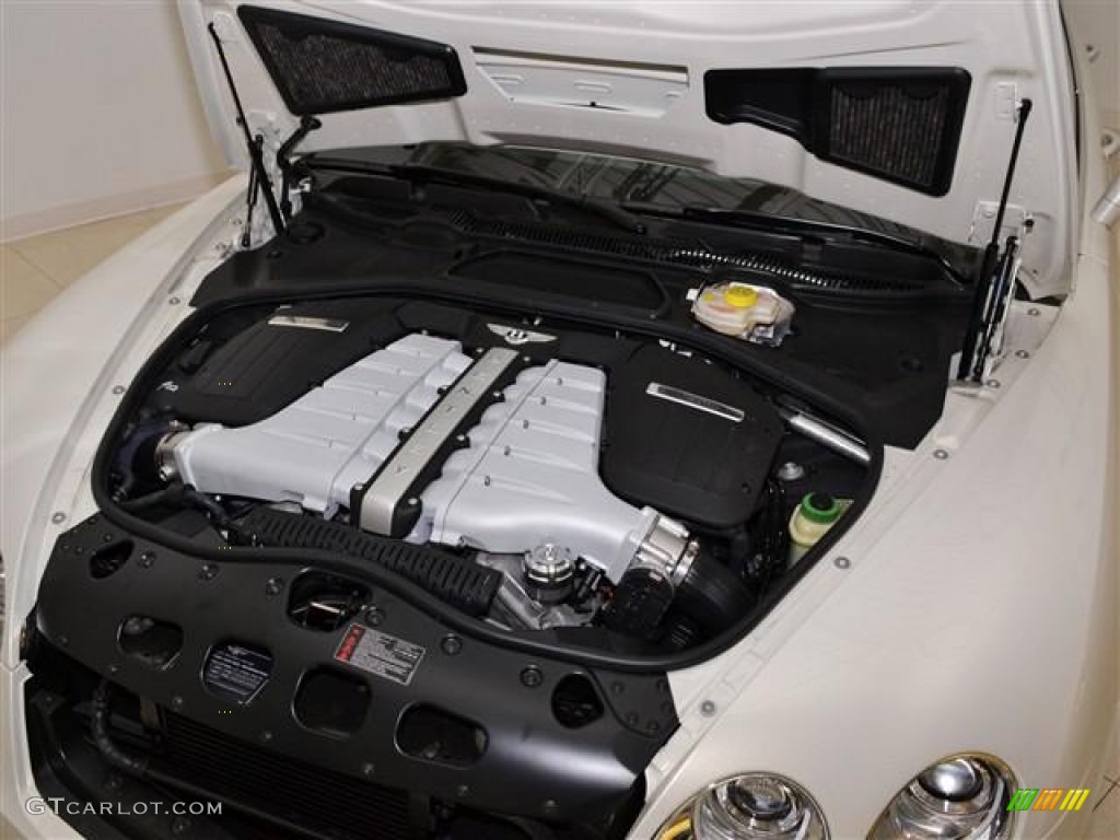 2011 Bentley Continental Flying Spur Standard Continental Flying Spur Model Engine Photos