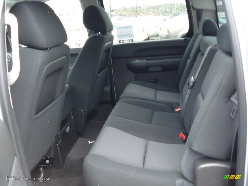 2012 Silverado 1500 LT Crew Cab 4x4 - Silver Ice Metallic / Ebony photo #13