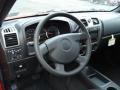 Ebony 2012 Chevrolet Colorado LT Crew Cab 4x4 Steering Wheel