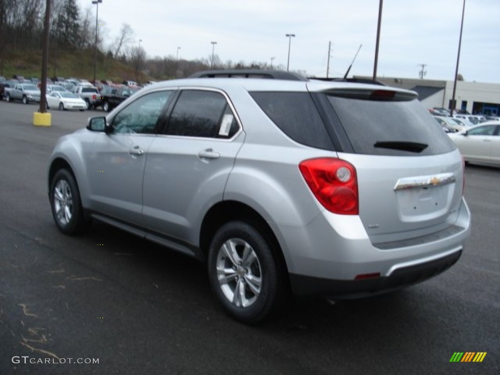 2012 Equinox LT AWD - Silver Ice Metallic / Jet Black photo #6