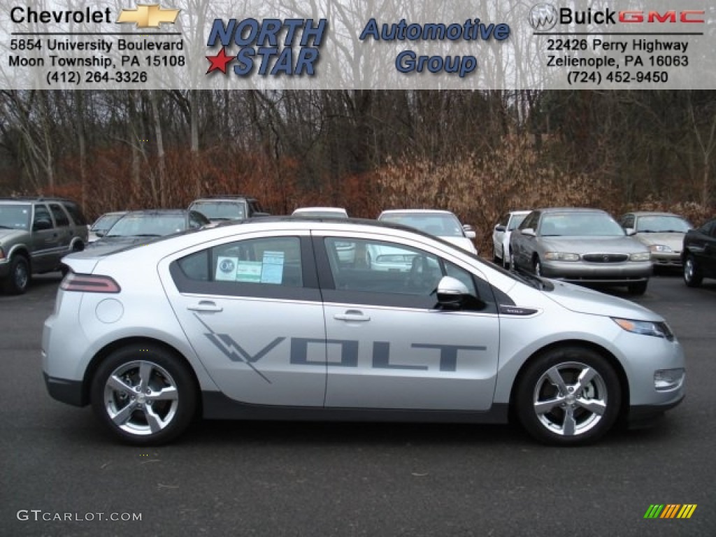 2012 Volt Hatchback - Silver Ice Metallic / Jet Black/Dark Accents photo #1