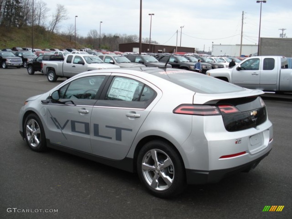 Silver Ice Metallic 2012 Chevrolet Volt Hatchback Exterior Photo #57532624