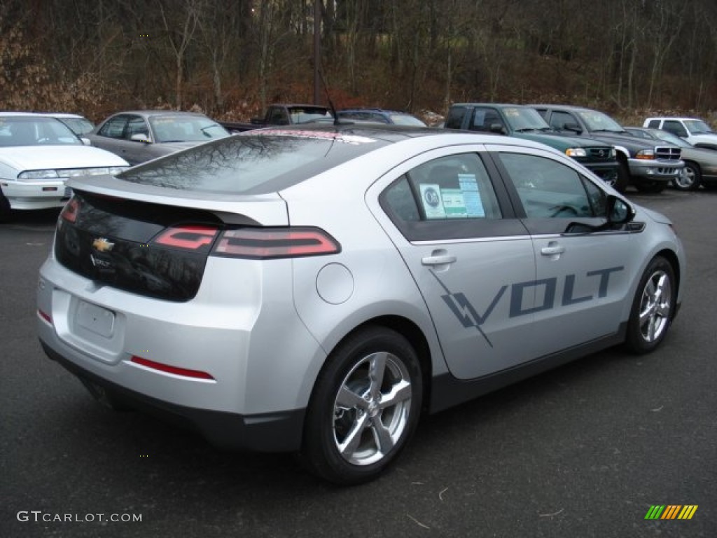 Silver Ice Metallic 2012 Chevrolet Volt Hatchback Exterior Photo #57532636