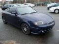 2003 Carbon Blue Hyundai Tiburon   photo #2