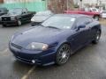 2003 Carbon Blue Hyundai Tiburon   photo #3