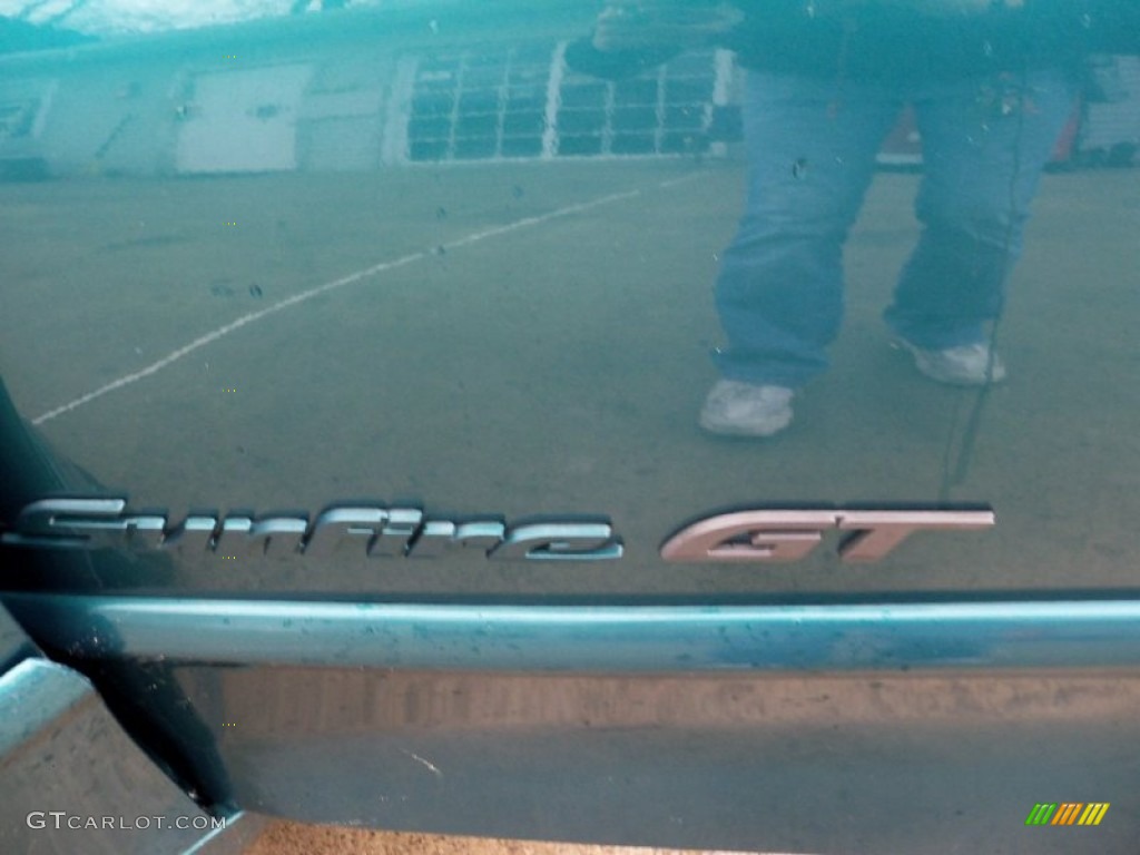 1998 Sunfire GT Coupe - Medium Sea Green Metallic / Graphite photo #16