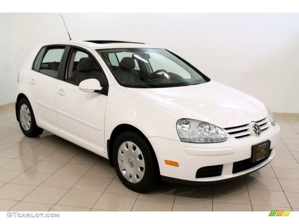 Candy White 2007 Volkswagen Rabbit 4 Door Exterior Photo #57534520