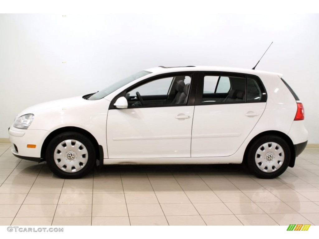 Candy White 2007 Volkswagen Rabbit 4 Door Exterior Photo #57534538