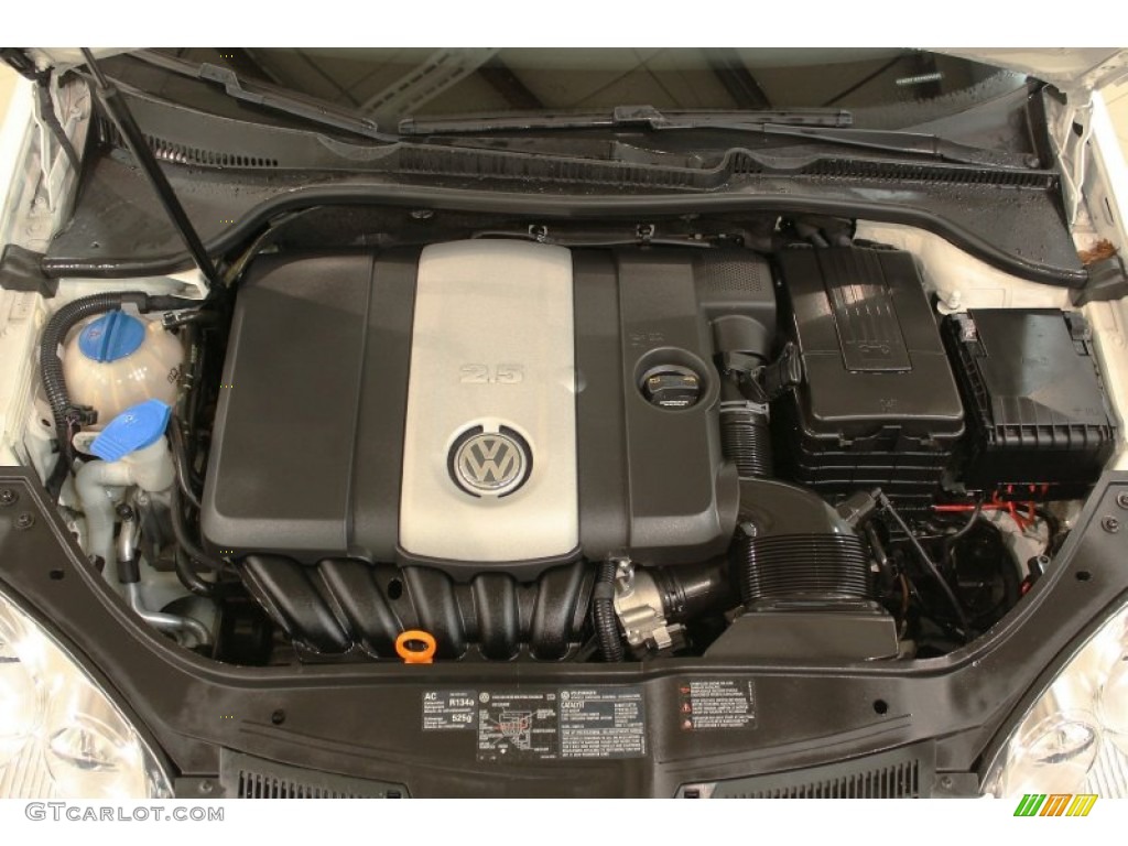 2007 Volkswagen Rabbit 4 Door 2.5L DOHC 20V Inline 5 Cylinder Engine Photo #57534616