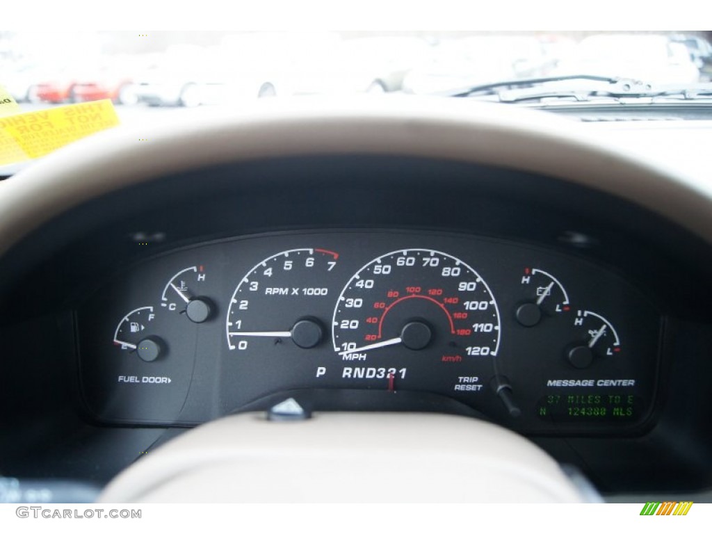 2002 Ford Explorer Eddie Bauer 4x4 Gauges Photo #57535024