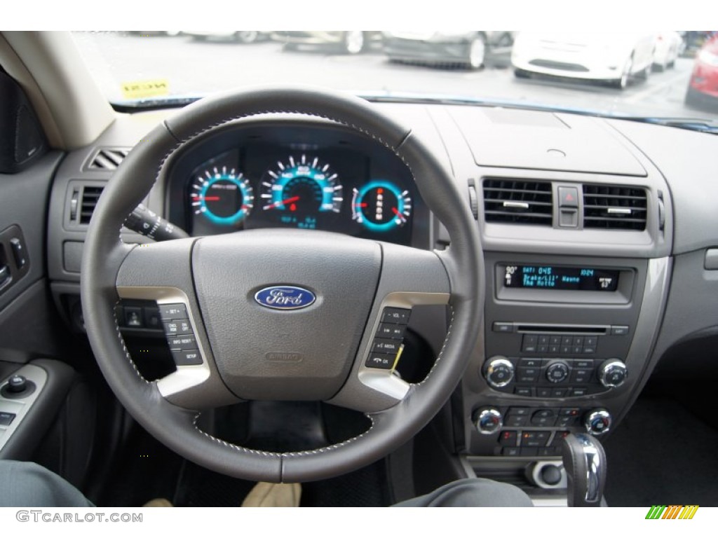 2012 Ford Fusion Sport Charcoal Black Dashboard Photo #57536356