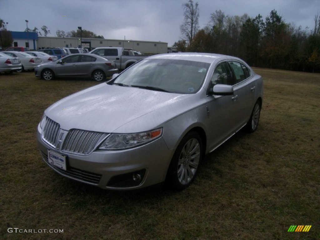 2010 MKS EcoBoost AWD - Ingot Silver Metallic / Light Camel/Olive Ash photo #1