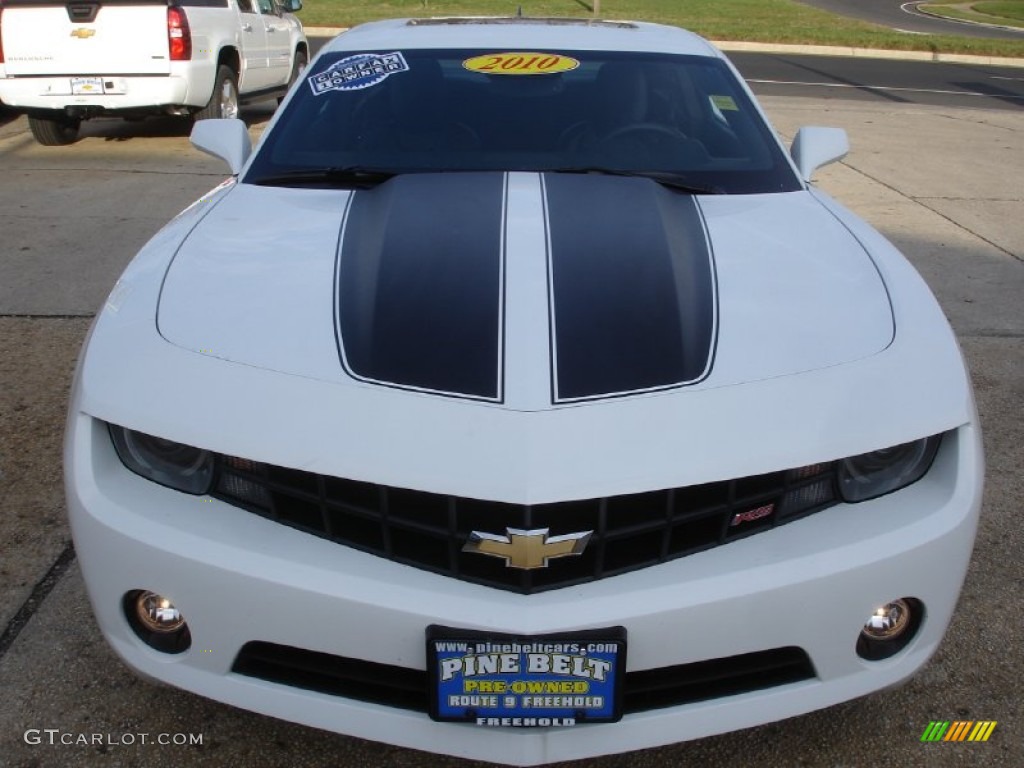 2010 Camaro LT/RS Coupe - Summit White / Black photo #2