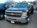 2012 Black Chevrolet Silverado 3500HD LS Crew Cab 4x4 Dually  photo #1