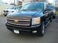 2012 Black Chevrolet Silverado 1500 LTZ Extended Cab 4x4  photo #1