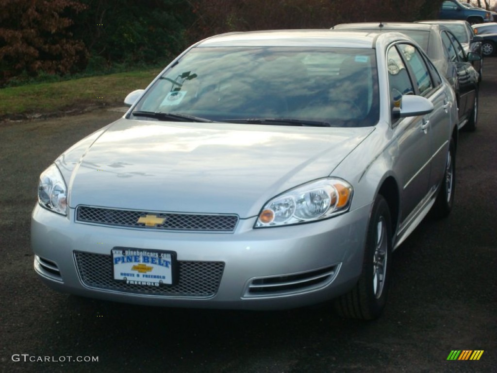 2012 Impala LS - Silver Ice Metallic / Ebony photo #1