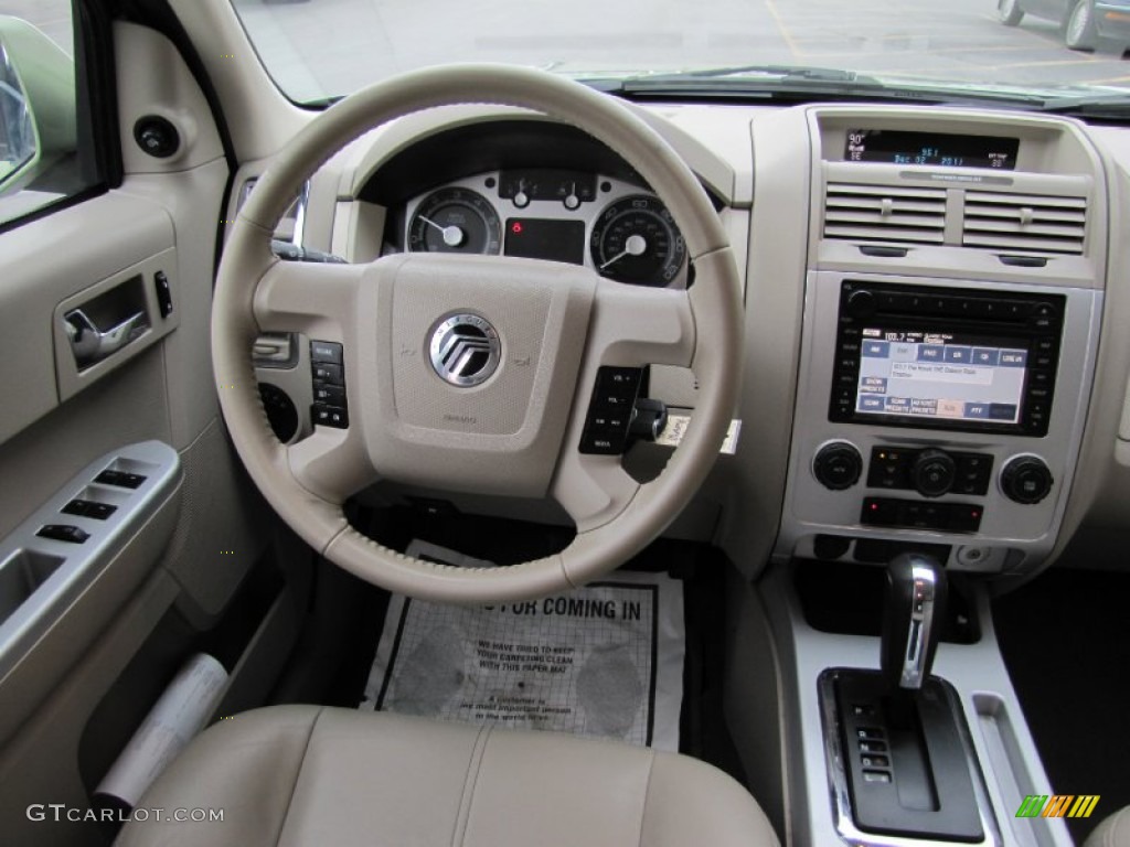 2008 Mercury Mariner Hybrid 4WD Stone Dashboard Photo #57538216