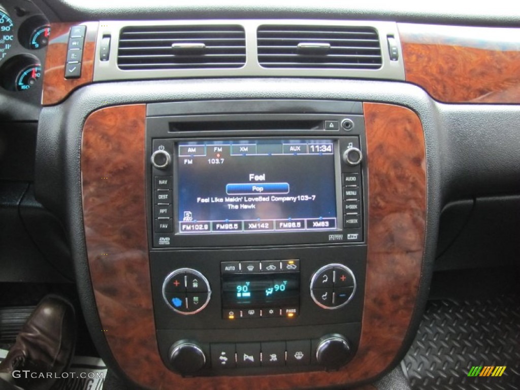 2008 Avalanche LTZ 4x4 - Black / Ebony photo #14