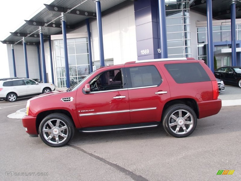 Sonoma Red 2008 Cadillac Escalade AWD Exterior Photo #57541781