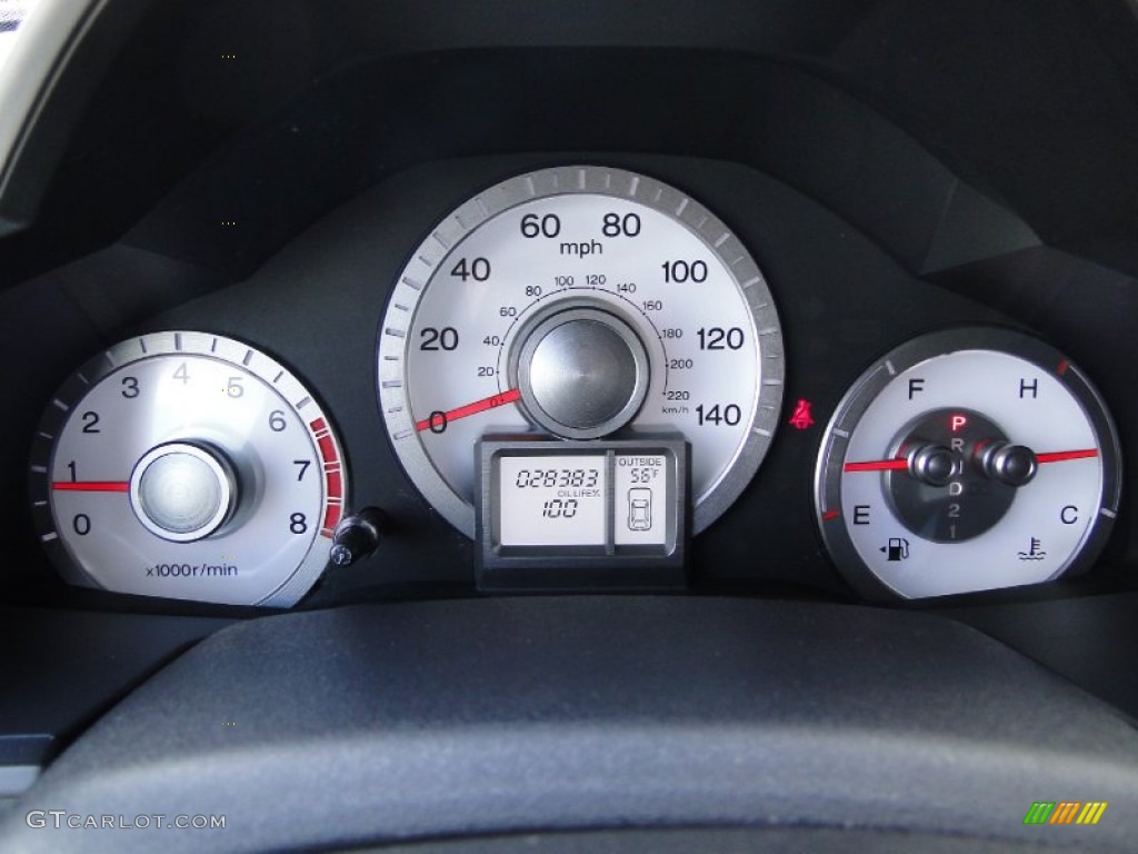 2010 Honda Pilot EX Gauges Photo #57541917
