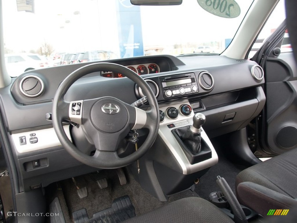2008 Scion xB Standard xB Model Dark Gray Dashboard Photo #57542335