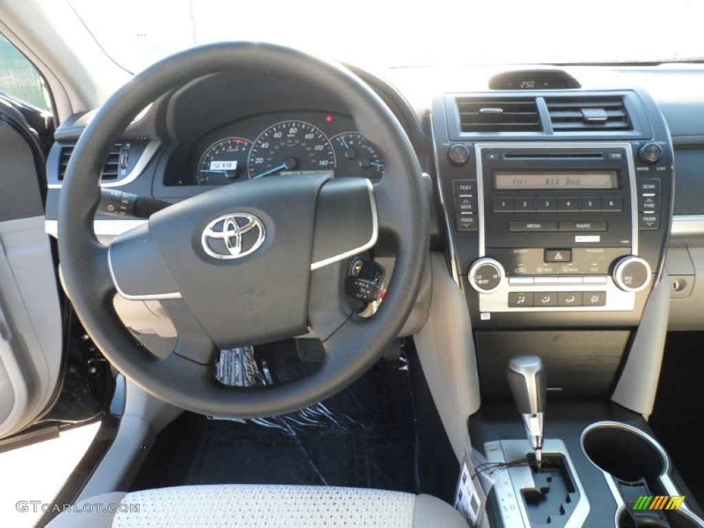 2012 Toyota Camry L Ash Steering Wheel Photo #57542537