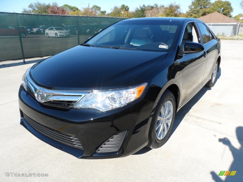 2012 Camry LE - Attitude Black Metallic / Ash photo #7